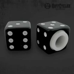 Custom Vélo Bouchon De Valve Dé Noir Ruff Cycles