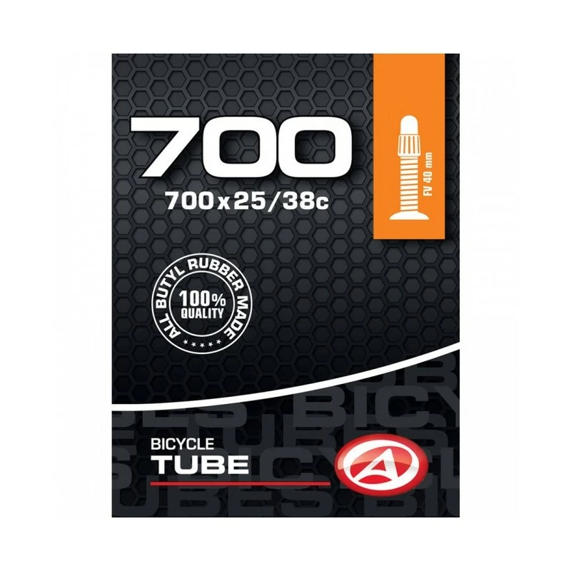 Custom Vélo Chambre à Air AUTHOR Taille 700 X 25/38 - 622/635 Valve Presta 1 Custom Vélo Chambre à Air AUTHOR Taille 700 X 25/38 - 622/635 Valve Presta