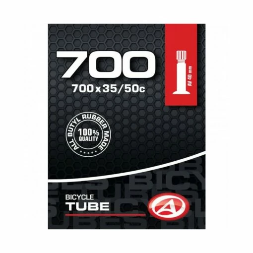 Custom Vélo Chambre à Air AUTHOR Taille 700 X 35/50 - 622/635 Valve Auto -Custom Vélo Soldes chambre a air author taille 700 x 3550 622635 valve auto