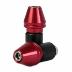 Custom Vélo Embout De Guidon Alu Rouge