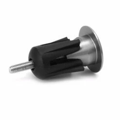 Custom Vélo Embout De Guidon Alu Light Silver -Custom Vélo Soldes embout de guidon alu silver velo cintre fixie cruiser light 1 2