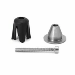 Custom Vélo Embout De Guidon Alu Light Silver -Custom Vélo Soldes embout de guidon alu silver velo cintre fixie cruiser light 1 5