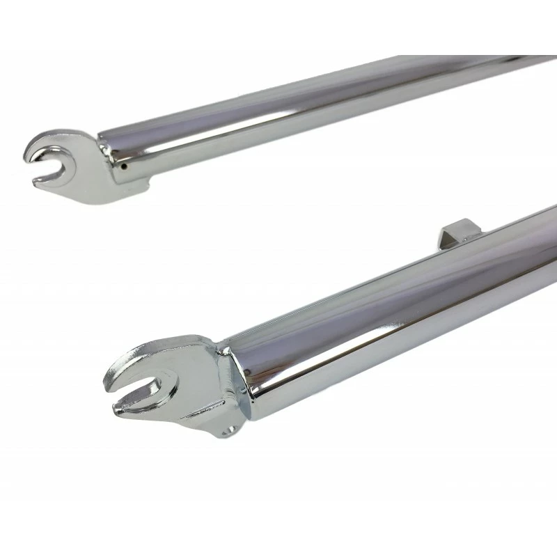 Custom Vélo Fourche Crown Double Bras 660 Chrome 1 1/8" Extra Large 3 Custom Vélo Fourche Crown Double Bras 660 Chrome 1 1/8" Extra Large – Image 3