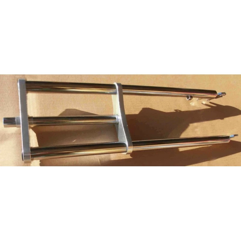 Custom Vélo Fourche Crown Double Bras 660 Chrome 1 1/8" Extra Large 7 Custom Vélo Fourche Crown Double Bras 660 Chrome 1 1/8" Extra Large – Image 7