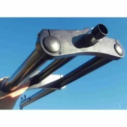 Custom Vélo Fourche Crown Double Bras 660 Noir 1 1/8" Extra Large -Custom Vélo Soldes fourche double bras 660noir velo chopper customisation fatbike 1 1 8 5