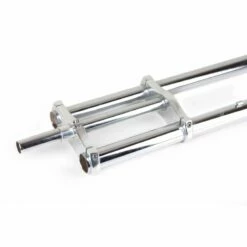 Custom Vélo Fourche Double Bras 69cm 1 1/8" Chrome -Custom Vélo Soldes fourche double bras 69cm 1 8 chrome velo chopper customisation 3