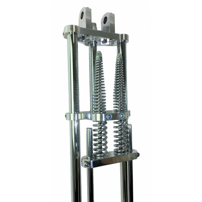 Custom Vélo Fourche Double Bras Chopper Springer Disc Chrome 1" 3 Custom Vélo Fourche Double Bras Chopper Springer Disc Chrome 1" – Image 3