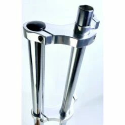 Custom Vélo Fourche Double Bras Décalé Chrome 84cm 1 1/8" -Custom Vélo Soldes fourche double bras decale chrome 84cm velo chopper 1 1 8 3