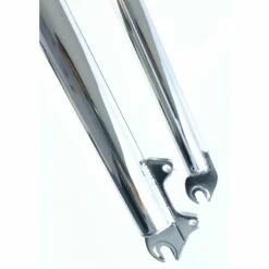 Custom Vélo Fourche Double Bras Décalé Chrome 84cm 1 1/8" -Custom Vélo Soldes fourche double bras decale chrome 84cm velo chopper 1 1 8 4