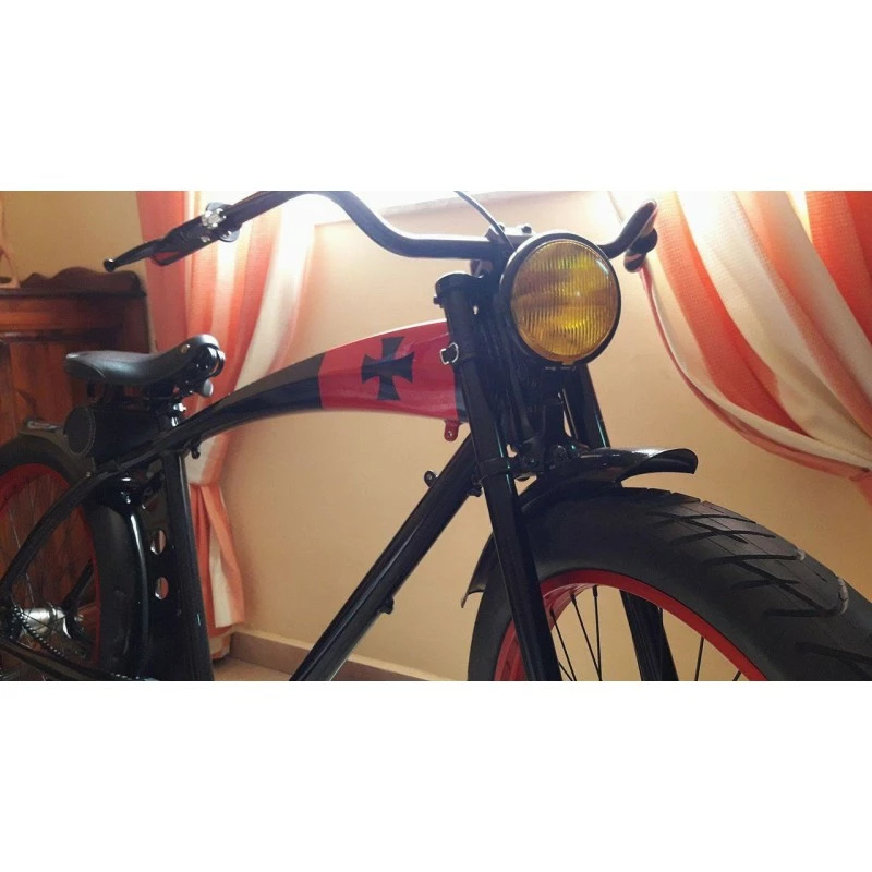 Custom Vélo Fourche Double Bras Noir 63cm 1 1/8" 8 Custom Vélo Fourche Double Bras Noir 63cm 1 1/8" – Image 8