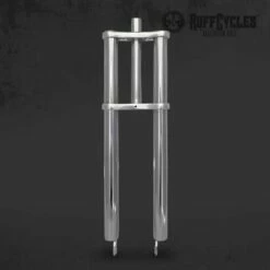 Custom Vélo Fourche Double Bras Chrome Ruff Cycles 60cm -Custom Vélo Soldes fourche double bras ruff cycles 2 velo chopper chrome customisation 60cm 2