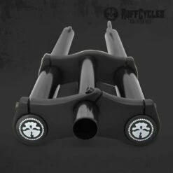 Custom Vélo Fourche Double Bras Noir Ruff Cycles 60cm -Custom Vélo Soldes fourche double bras ruff cycles 2 velo chopper noir customisation 60cm 4