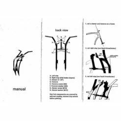 Custom Vélo Fourche Vélo Chopper MIB SPRING BEAST + Guidon Brut -Custom Vélo Soldes fourche velo chopper mib spring beast guidon brut 11