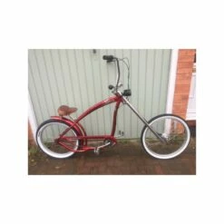 Custom Vélo Guidon Apehanger Shorty Chrome -Custom Vélo Soldes guidon apehanger shorty chrome velo chopper lowride 3