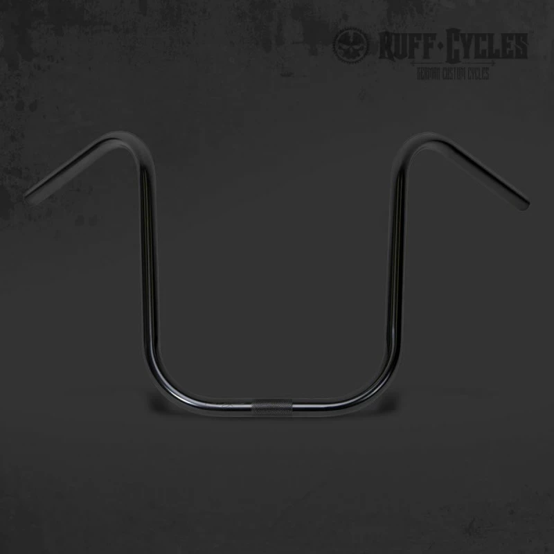 Custom Vélo Guidon Ruff Apehanger Cromo Noir 2 Custom Vélo Guidon Ruff Apehanger Cromo Noir – Image 2