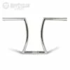 Custom Vélo Guidon Ruff Ron Bar Long Chrome 22.2mm