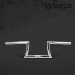 Custom Vélo Guidon Ruff Ron Bar Short Chrome 25.4mm
