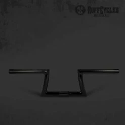 Custom Vélo Guidon Ruff Ron Bar Short Noir 25.4mm