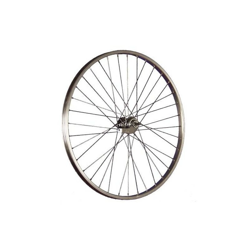 Custom Vélo Roue Arrière Aluminium 26" 36 Rayons Rétropédalage 3 Vitesses Argent 1 Custom Vélo Roue Arrière Aluminium 26" 36 Rayons Rétropédalage 3 Vitesses Argent