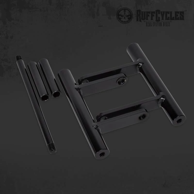 Custom Vélo Kit D'extension Fourche Regulator Noir Ruff Cycles 100mm 1 Custom Vélo Kit D'extension Fourche Regulator Noir Ruff Cycles 100mm