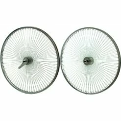 Custom Vélo Paire De Roue Chrome 26" 144 Rayons Rétropédalage