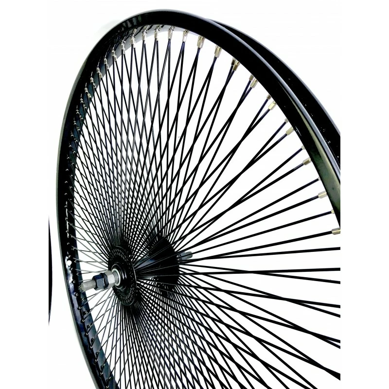 Custom Vélo Paire De Roue Noir 26" 144 Rayons Rétropédalage 3 Custom Vélo Paire De Roue Noir 26" 144 Rayons Rétropédalage – Image 3