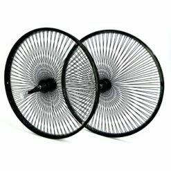 Custom Vélo Paire De Roue Noir 26" 144 Rayons Rétropédalage