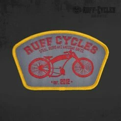 Custom Vélo Patch Ruff Cycles Vintage Dean