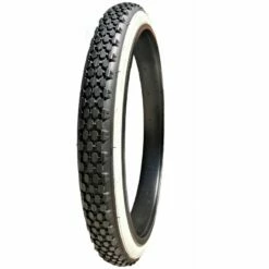 Custom Vélo Pneu Knobby 26 X 2.125 Flanc Blanc 57-559