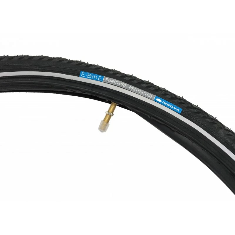 Custom Vélo Pneu Innova City 28 X 1.50 (40-622) 700x38C Chambre à Air Incluse, Protection Anti Crevaison Et Homologation E-Bike 2 Custom Vélo Pneu Innova City 28 X 1.50 (40-622) 700x38C Chambre à Air Incluse, Protection Anti Crevaison Et Homologation E-Bike – Image 2