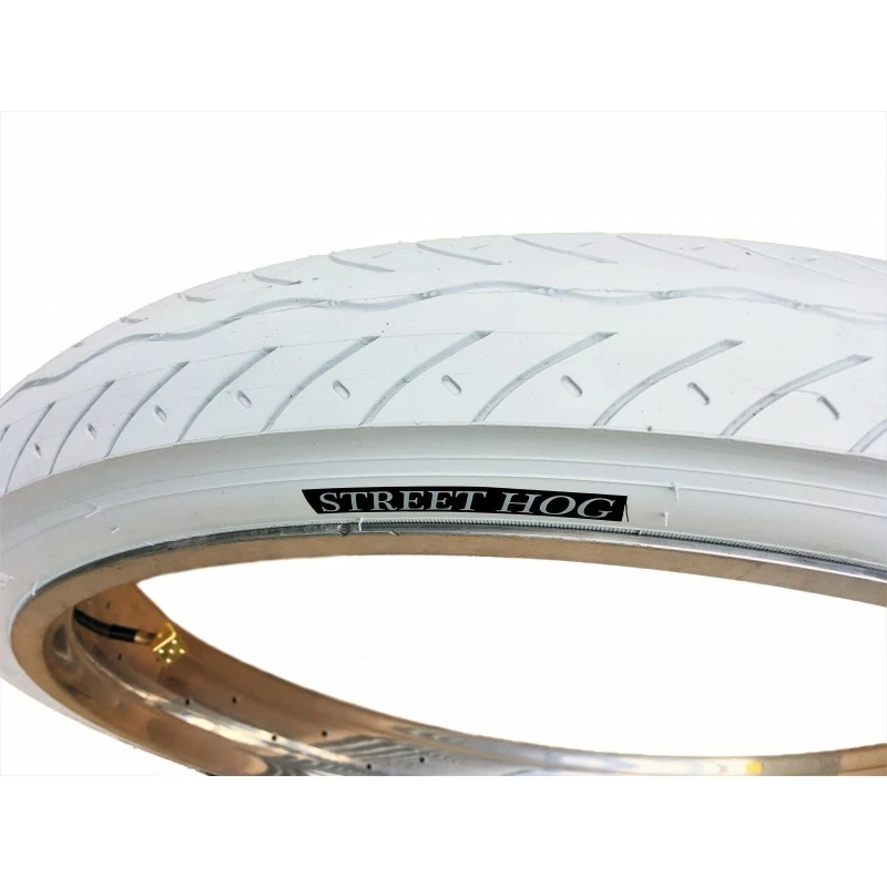 Custom Vélo Pneu Street Hog 24 X 3.00 Blanc 76-507 2 Custom Vélo Pneu Street Hog 24 X 3.00 Blanc 76-507 – Image 2