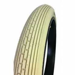 Custom Vélo Pneu Vélo Thick Brick 24 X 3.00 Crème 75-507 -Custom Vélo Soldes pneu thick brick 24 x 300 creme velo chopper cruiser pouces large pour 1 3