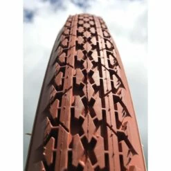 Custom Vélo Pneu StreetKing 26 X 2.125 Rouge Brique Flanc Crème 57-559 -Custom Vélo Soldes pneu velo couleur argile rouge brique flanc blanc 26 x 2125 cruiser 2