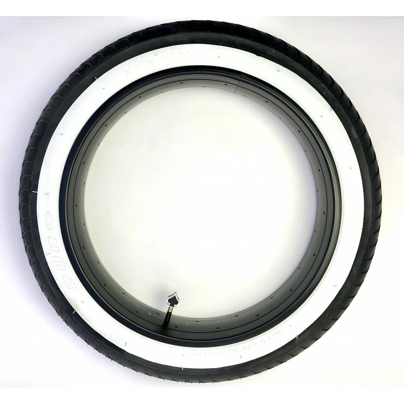 Custom Vélo Pneu Street Hog III 20 X 4 1/4 Flanc Blanc 2 Custom Vélo Pneu Street Hog III 20 X 4 1/4 Flanc Blanc – Image 2