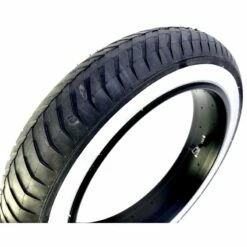 Custom Vélo Pneu Street Hog III 20 X 4 1/4 Flanc Blanc