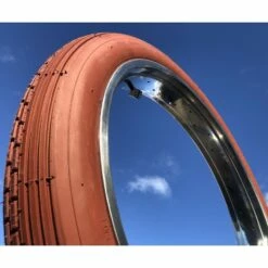 Custom Vélo Pneu Vélo Thick Brick 24 X 3.00 Rouge Brique 75-507 -Custom Vélo Soldes pneu velo thick brick 24 x 300 rouge brique 75 507 3