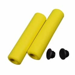 Custom Vélo Poignée Vélo Sponge Jaune