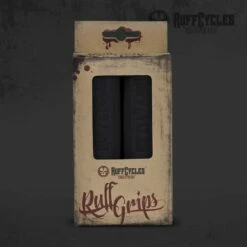 Custom Vélo Poignée Ruff Cycles Grips Cuir Noir Alcantara Court Et Long -Custom Vélo Soldes poignee ruff cycles grips cuir noir alcantara 2 velo chopper court et long 2