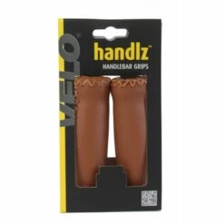 Custom Vélo Poignée Vélo Cuir Ergonomique Marron -Custom Vélo Soldes poignee velo cuir italian marron retro vintage cruise 2