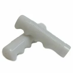 Custom Vélo Poignée Vélo Glitter Grip Blanche -Custom Vélo Soldes poignee velo glitter grip blanche style retro 60s 70s 1