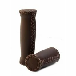 Custom Vélo Poignée Vélo Italian Grip Marron Foncé Court Et Long