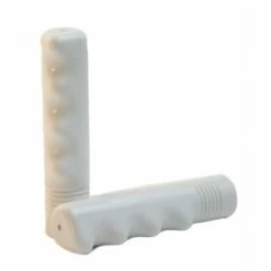 Custom Vélo Poignée Vélo Rubber Blanche