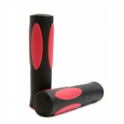 Custom Vélo Poignées Vélo Delight Noir / Rouge