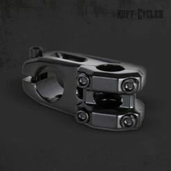 Custom Vélo Potence Buddy Noir Ruff Cycles 1" 1/8 Pouce Cintre 22.2mm -Custom Vélo Soldes potence velo buddy noir ruff cycles 1 1 8 pouce 254mm 1 1