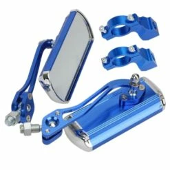 Custom Vélo Set De 2 Rétroviseurs Vélo Custom Bleu