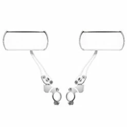 Custom Vélo Set De 2 Rétroviseurs Vélo Custom Chrome