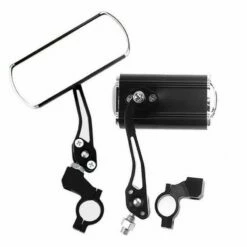 Custom Vélo Set De 2 Rétroviseurs Vélo Custom Noir -Custom Vélo Soldes retroviseur velo custom noir nouveau accessoire 1 3