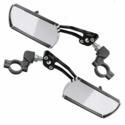 Custom Vélo Set De 2 Rétroviseurs Vélo Custom Noir -Custom Vélo Soldes retroviseur velo custom noir nouveau accessoire 1 4