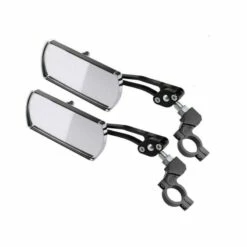 Custom Vélo Set De 2 Rétroviseurs Vélo Custom Noir -Custom Vélo Soldes retroviseur velo custom noir nouveau accessoire 1 5