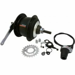 Custom Vélo Roue Arrière 24" 82mm Alu Noir Mat 8 Vitesses -Custom Vélo Soldes roue arriere 24 82mm alu noir mat 8 vitesses interne jante large pour velo 4